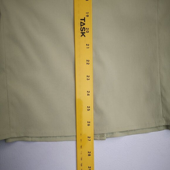 Penningtons Ladies Size 22 Mint Green V-neck Long Sleeve Button Front Blouse - Picture 10 of 10